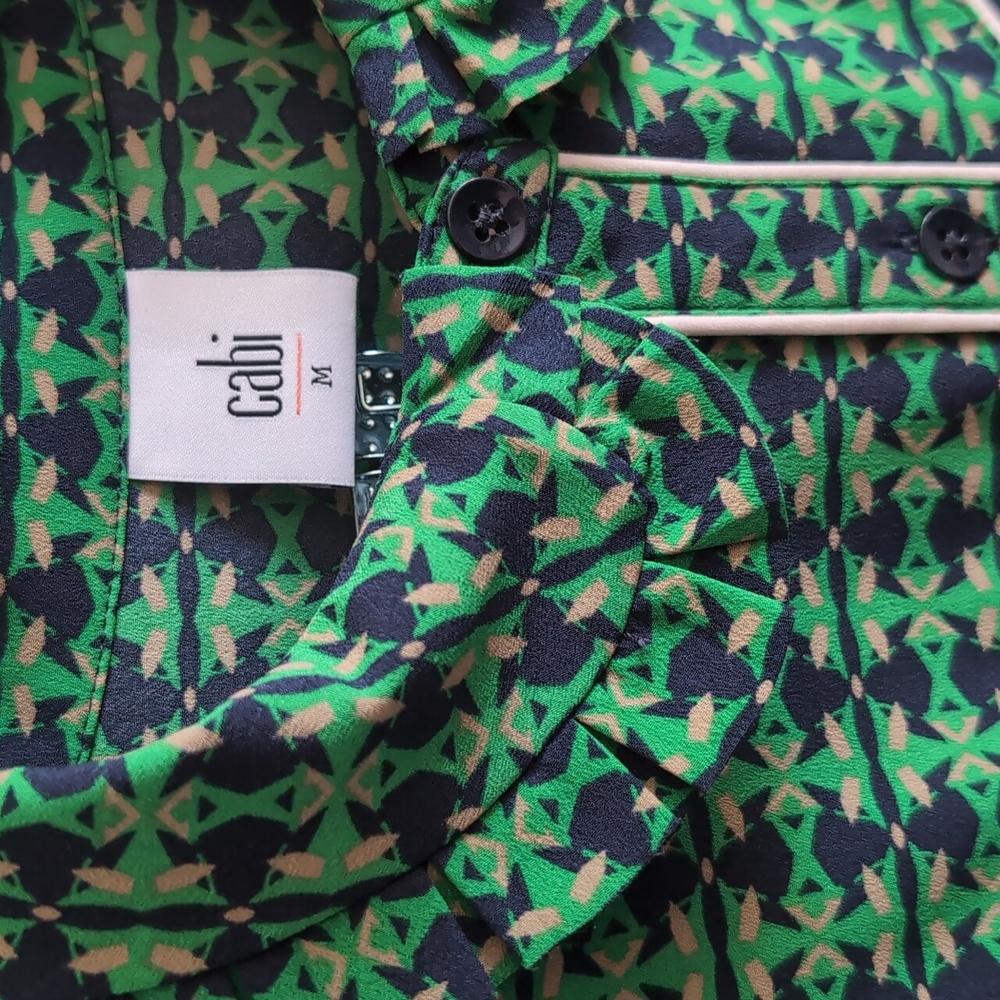 CAbi Bronco Western Blouse Button Down Shirt - Picture 5 of 8